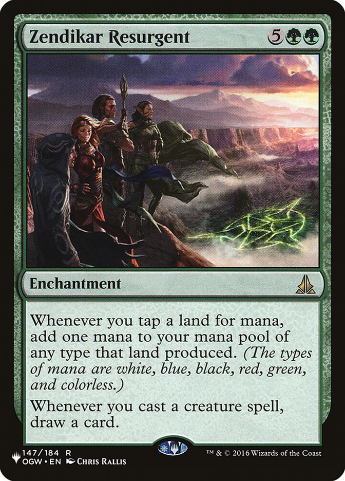 Zendikar Resurgent [The List] Magic: The Gathering