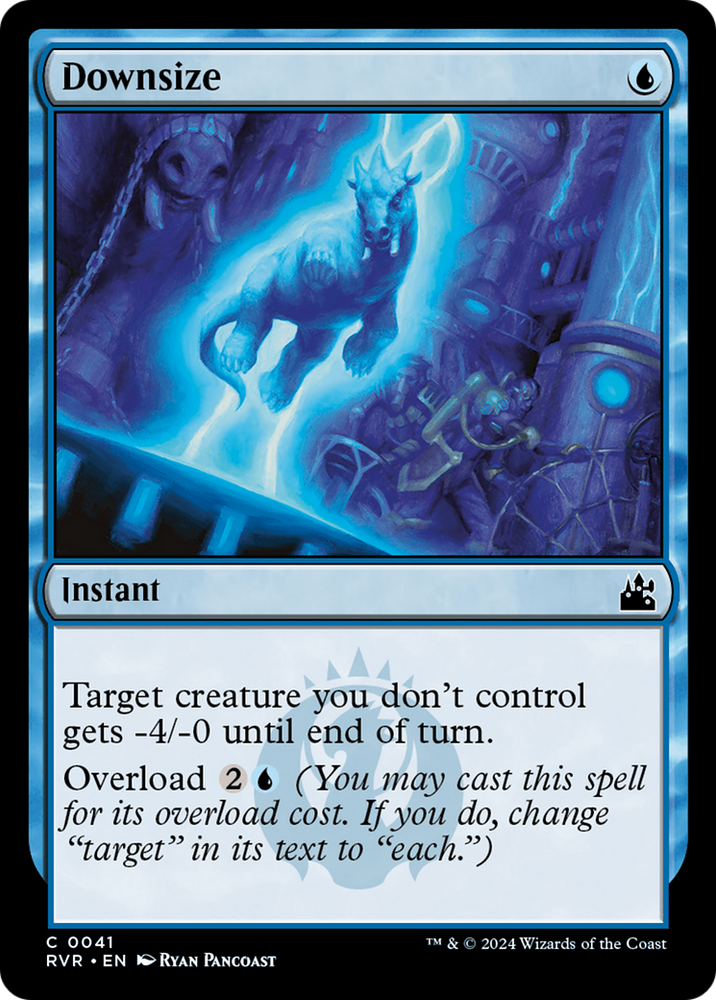 Downsize [Ravnica Remastered] Magic: The Gathering