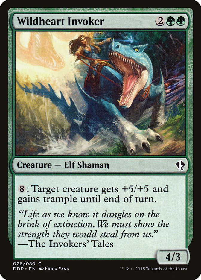 Wildheart Invoker [Duel Decks: Zendikar vs. Eldrazi] Magic: The Gathering
