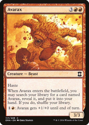 Avarax [Eternal Masters] Magic: The Gathering