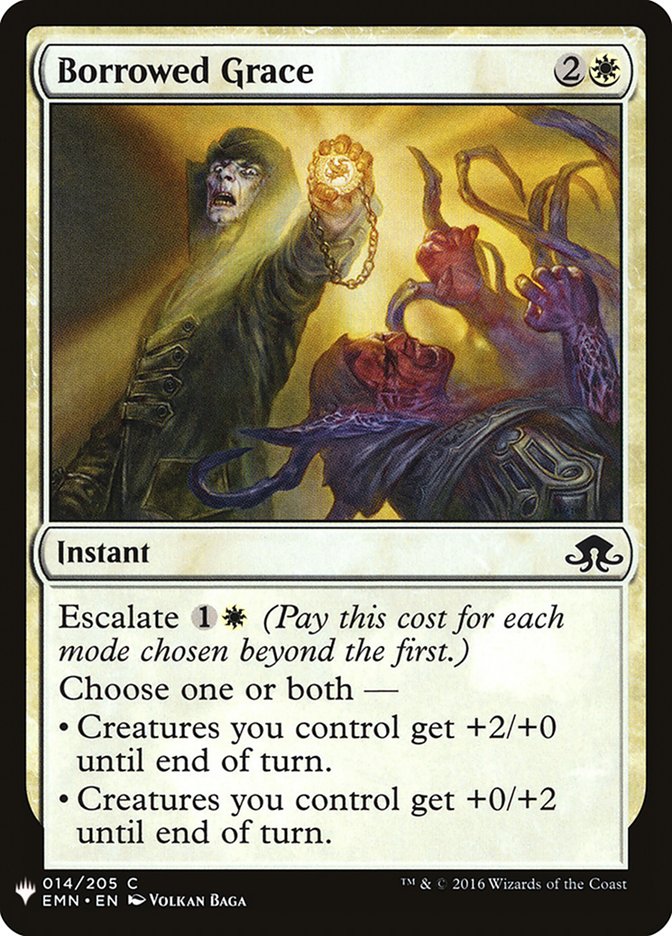 Borrowed Grace [Mystery Booster] Magic: The Gathering