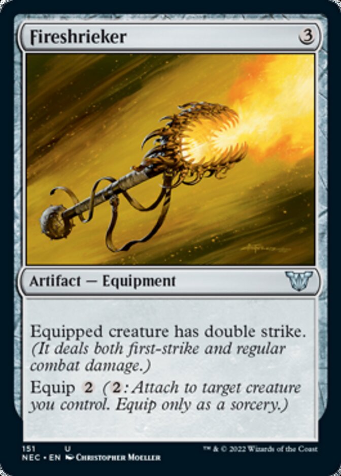 Fireshrieker [Kamigawa: Neon Dynasty Commander] Magic: The Gathering