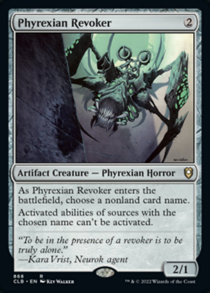 Phyrexian Revoker [Commander Legends: Battle for Baldur's Gate] Magic: The Gathering