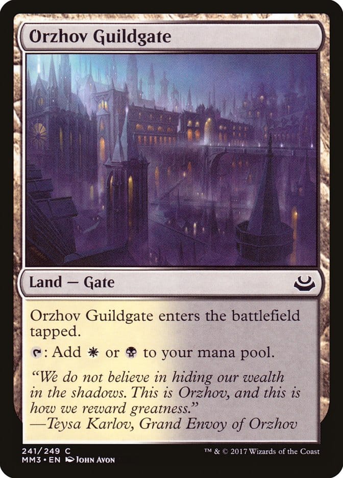 Orzhov Guildgate [Modern Masters 2017] Magic: The Gathering