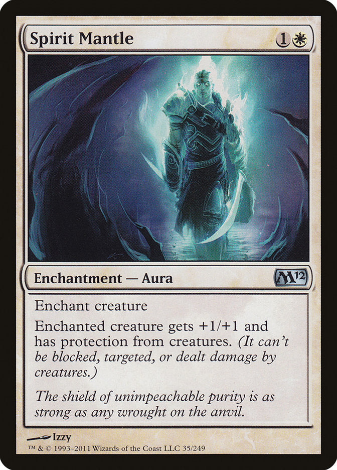 Spirit Mantle [Magic 2012] Magic: The Gathering