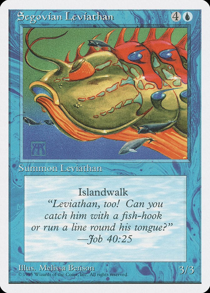 Segovian Leviathan [Fourth Edition] Magic: The Gathering