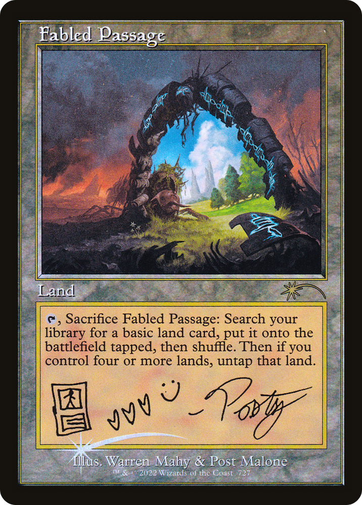 Fabled Passage [Secret Lair Drop Promos] Magic: The Gathering