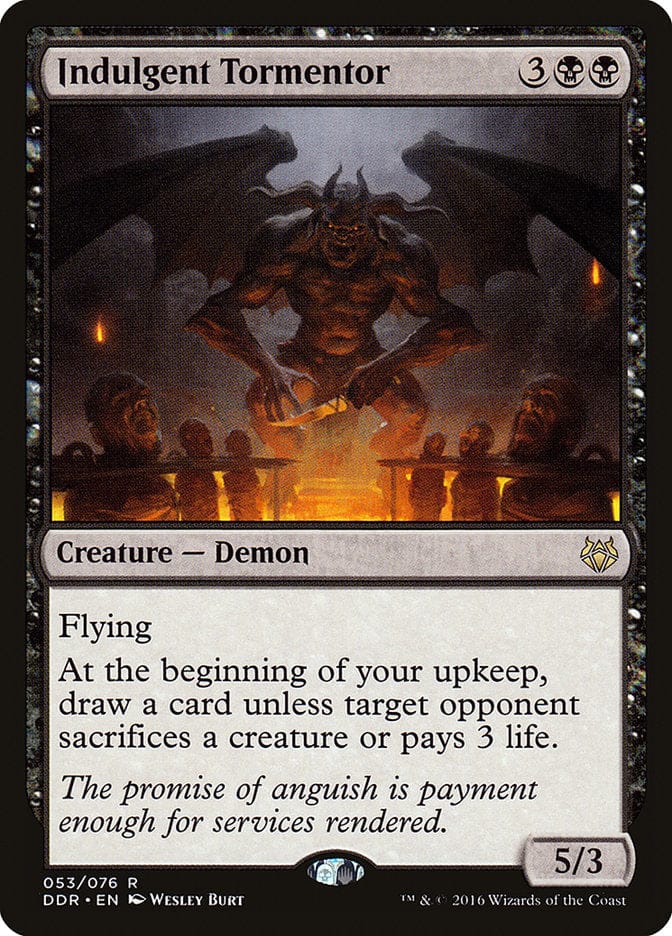 Indulgent Tormentor [Duel Decks: Nissa vs. Ob Nixilis] Magic: The Gathering
