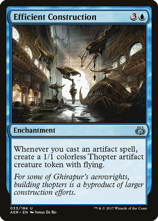 Efficient Construction [Aether Revolt] Magic: The Gathering