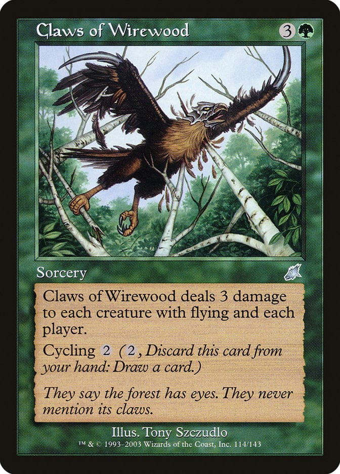 Claws of Wirewood [Scourge] Magic: The Gathering