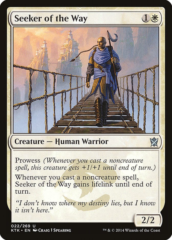 Seeker of the Way [Khans of Tarkir] Magic: The Gathering