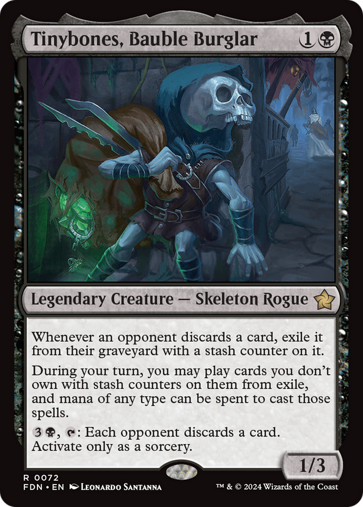 Tinybones, Bauble Burglar [Foundations] Magic: The Gathering
