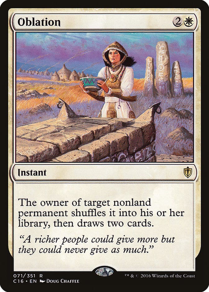 Oblation [Commander 2016] Magic: The Gathering