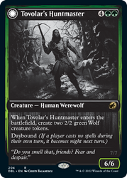 Tovolar's Huntmaster // Tovolar's Packleader [Innistrad: Double Feature] Magic: The Gathering
