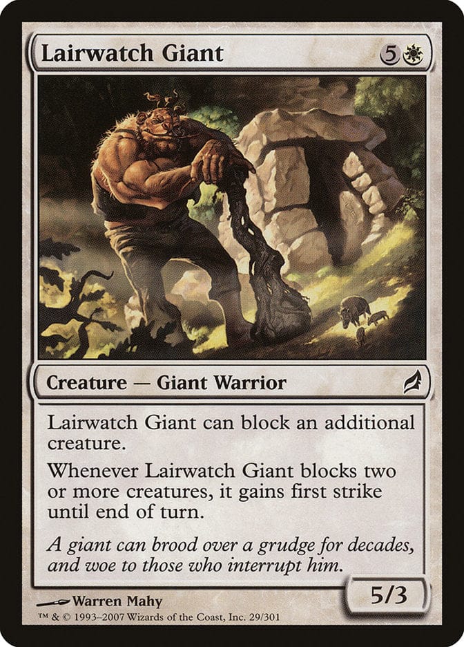 Lairwatch Giant [Lorwyn] Magic: The Gathering