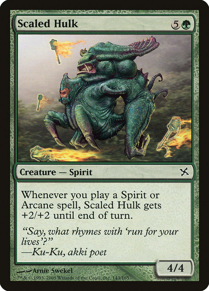 Scaled Hulk [Betrayers of Kamigawa] Magic: The Gathering