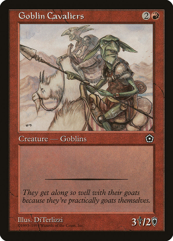 Goblin Cavaliers [Portal Second Age] Magic: The Gathering