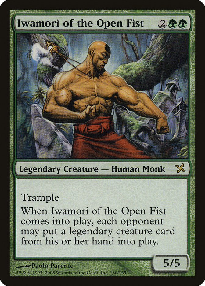 Iwamori of the Open Fist [Betrayers of Kamigawa] Magic: The Gathering