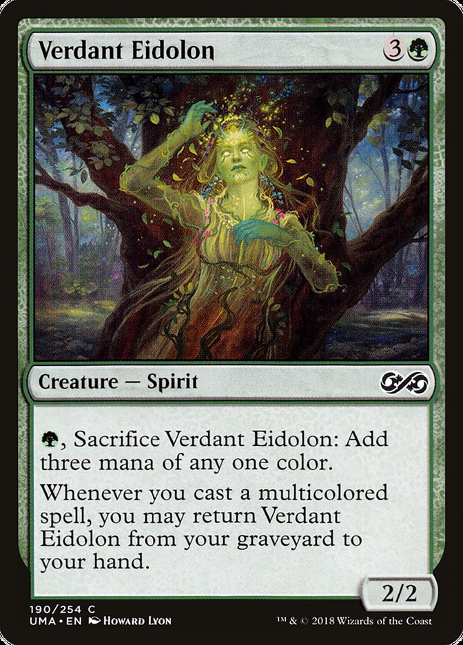 Verdant Eidolon [Ultimate Masters] Magic: The Gathering