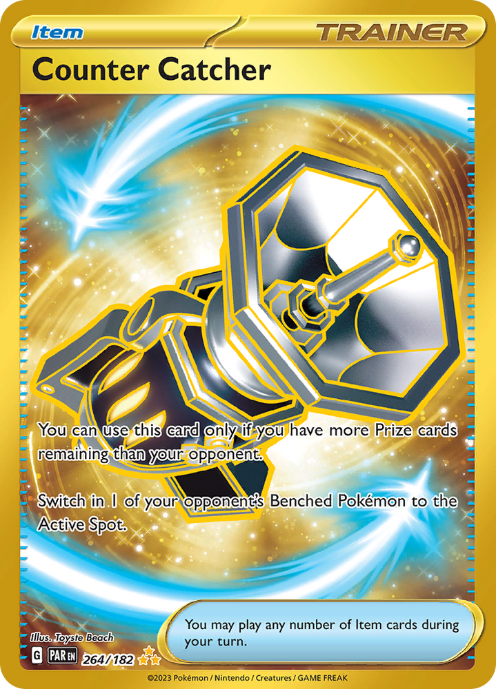 Counter Catcher (264/182) [Scarlet & Violet: Paradox Rift] Pokémon