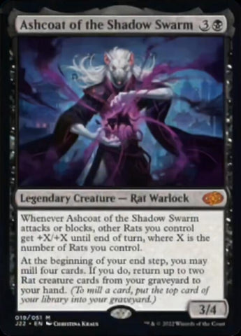 Ashcoat of the Shadow Swarm [Jumpstart 2022] Magic: The Gathering