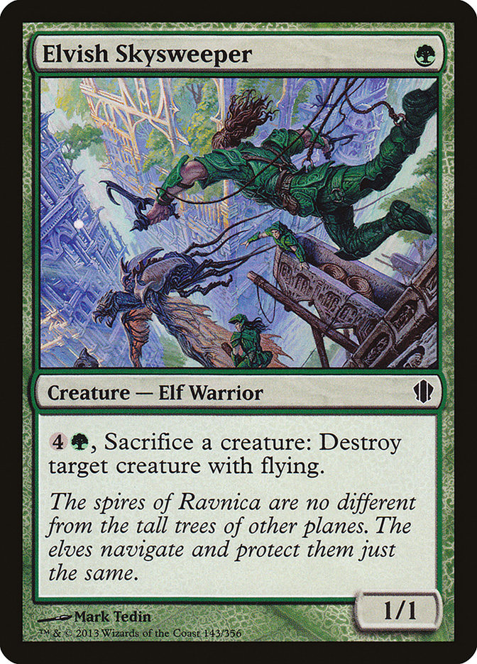 Elvish Skysweeper [Commander 2013] Magic: The Gathering