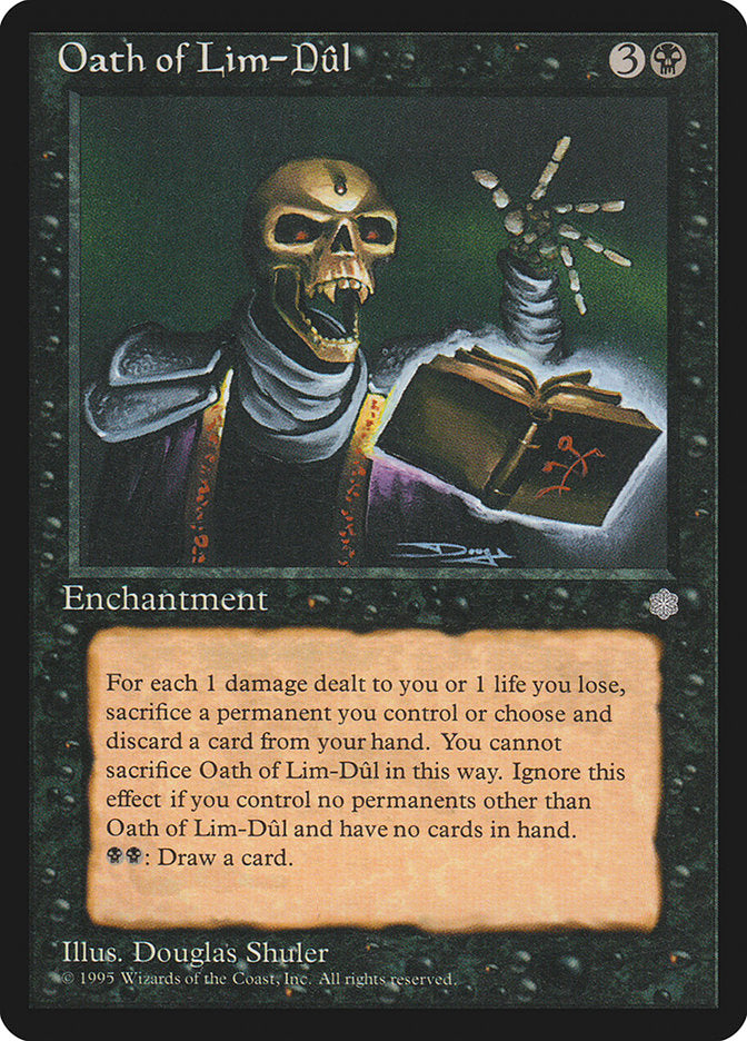 Oath of Lim-Dul [Ice Age] Magic: The Gathering