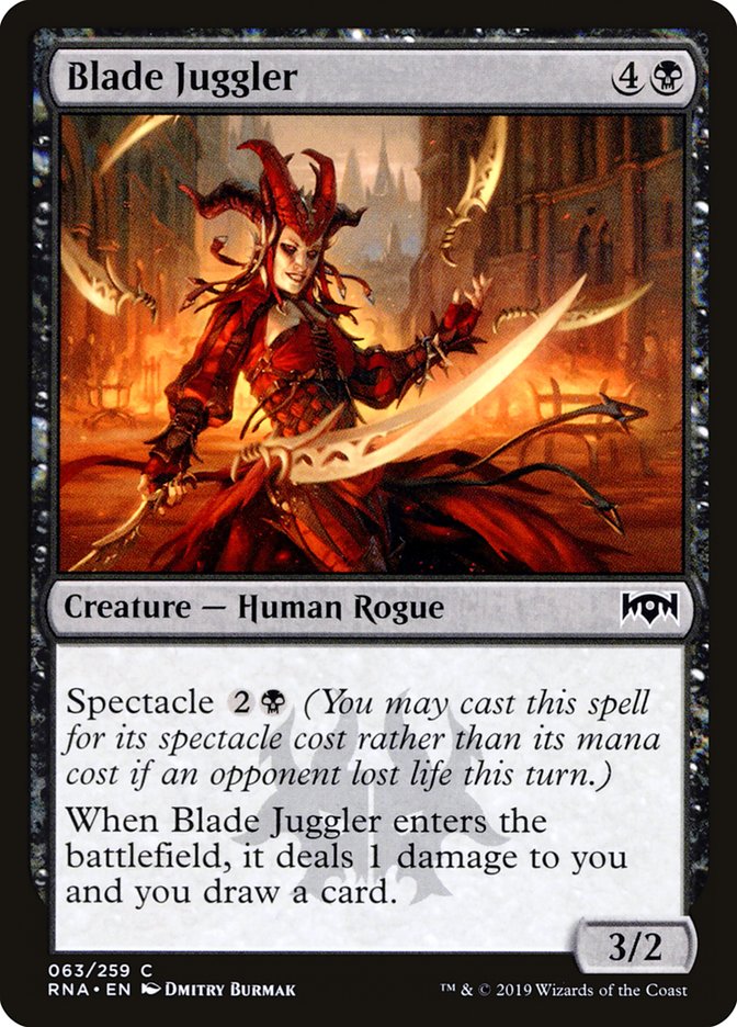 Blade Juggler [Ravnica Allegiance] Magic: The Gathering