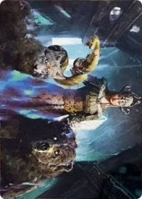 Kolvori, God of Kinship Art Card [Kaldheim Art Series] Magic: The Gathering