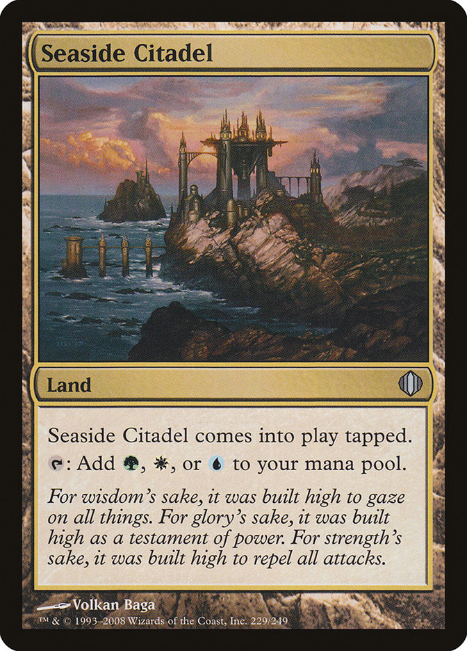 Seaside Citadel [Shards of Alara] Magic: The Gathering