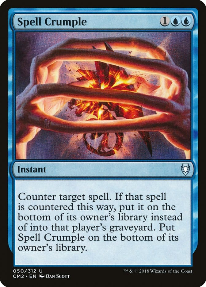 Spell Crumple [Commander Anthology Volume II] Magic: The Gathering