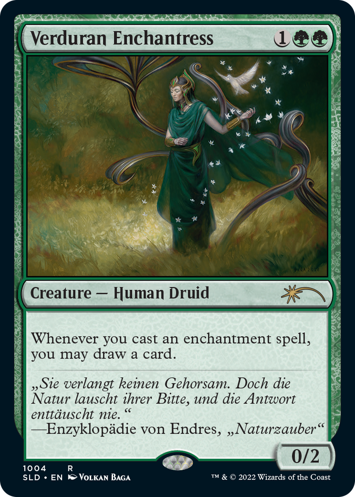Verduran Enchantress [Secret Lair Drop Series] Magic: The Gathering