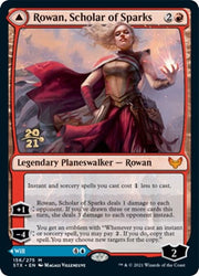 Rowan, Scholar of Sparks // Will, Scholar of Frost [Strixhaven: School of Mages Prerelease Promos] Magic: The Gathering