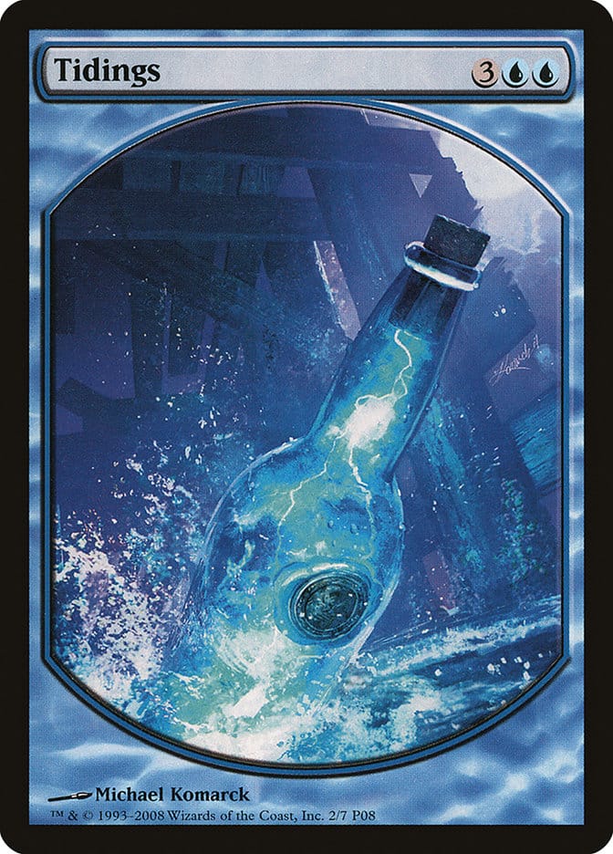 Tidings [Magic Player Rewards 2008] Magic: The Gathering