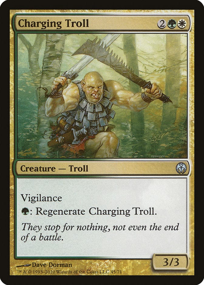 Charging Troll [Duel Decks: Phyrexia vs. the Coalition] Magic: The Gathering