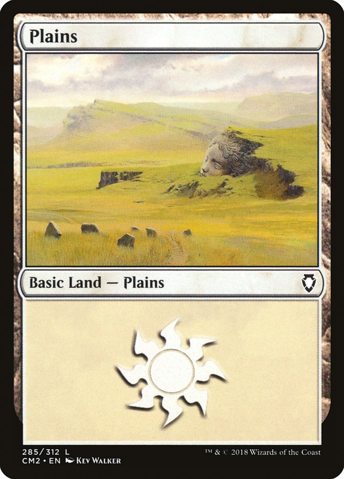 Plains (285) [Commander Anthology Volume II] Magic: The Gathering