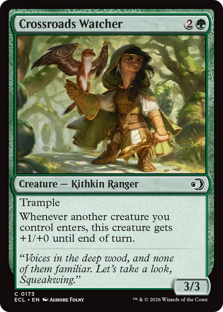 Crossroads Watcher [Lorwyn Eclipsed] Magic: The Gathering