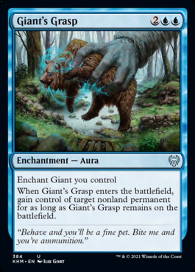 Giant's Grasp [Kaldheim] Magic: The Gathering
