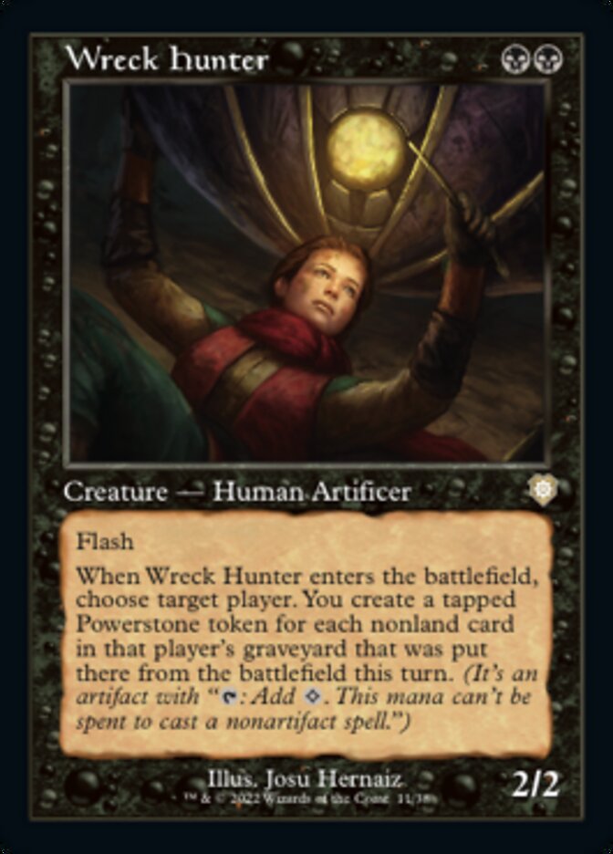 Wreck Hunter (Retro) [The Brothers' War Commander] Magic: The Gathering