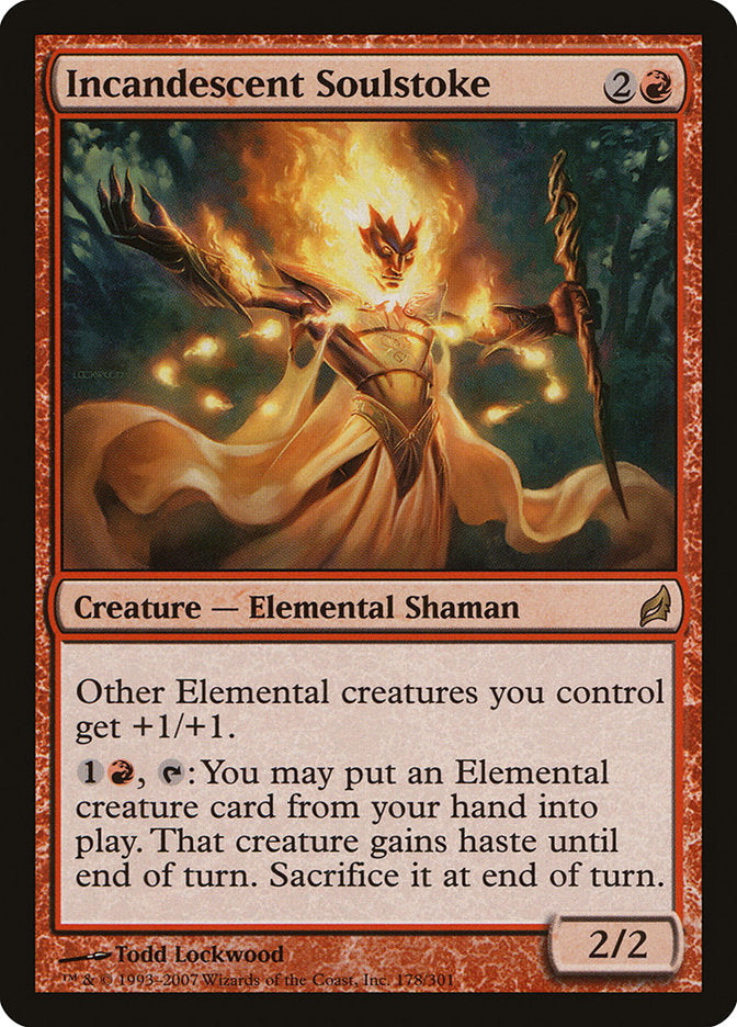 Incandescent Soulstoke [Lorwyn] Magic: The Gathering
