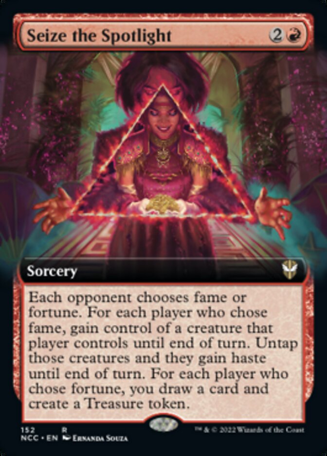 Seize the Spotlight (Extended Art) [Streets of New Capenna Commander] Magic: The Gathering