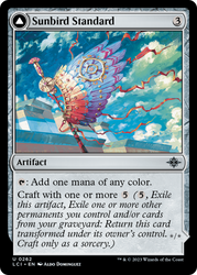 Sunbird Standard // Sunbird Effigy [The Lost Caverns of Ixalan] Magic: The Gathering
