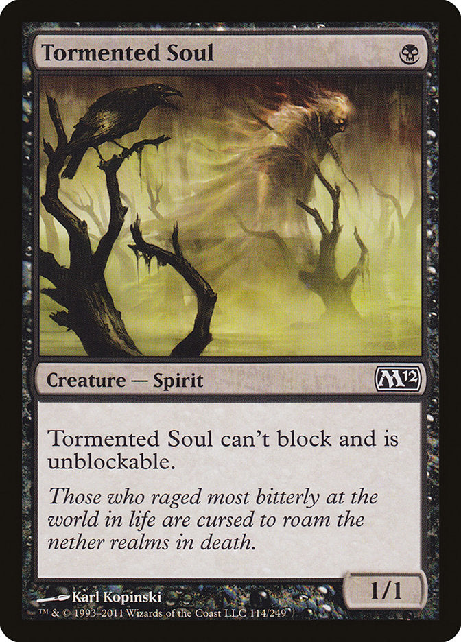 Tormented Soul [Magic 2012] Magic: The Gathering
