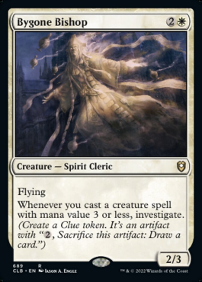 Bygone Bishop [Commander Legends: Battle for Baldur's Gate] Magic: The Gathering