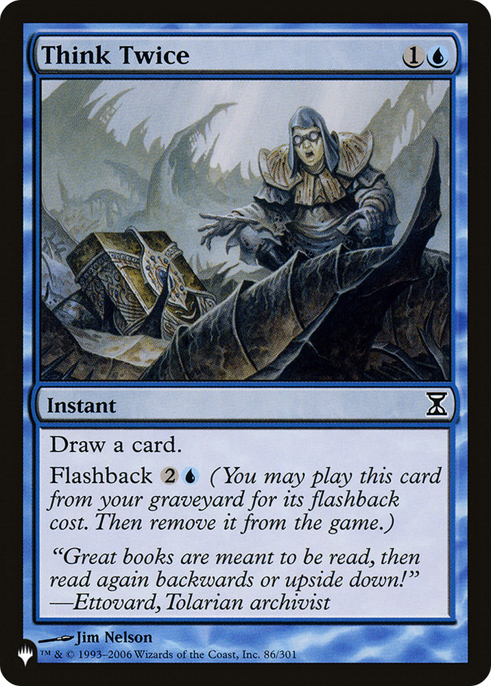Think Twice [The List] Magic: The Gathering
