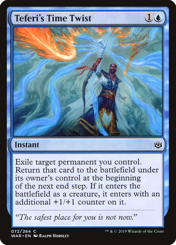 Teferi's Time Twist [War of the Spark] Magic: The Gathering