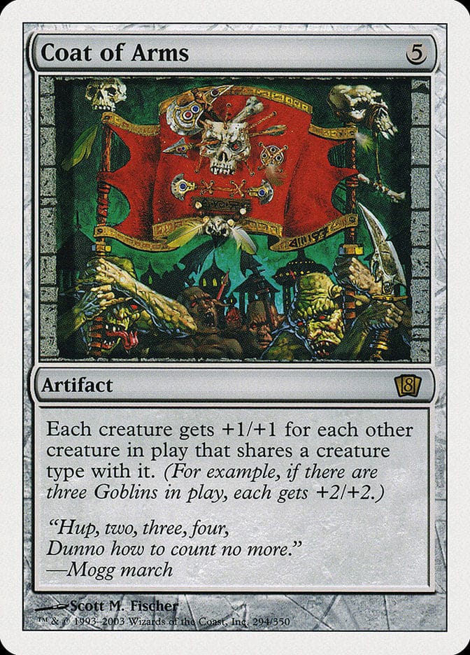 Coat of Arms [Eighth Edition] Magic: The Gathering