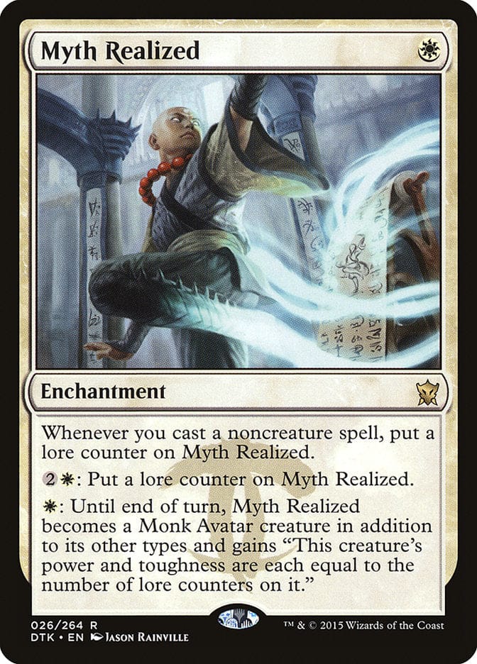 Myth Realized [Dragons of Tarkir] Magic: The Gathering