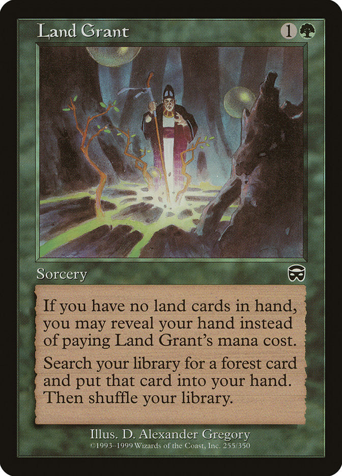 Land Grant [Mercadian Masques] Magic: The Gathering