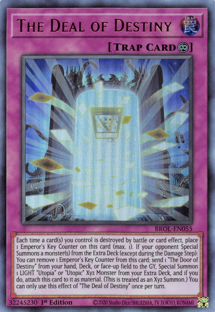 The Deal of Destiny [BROL-EN055] Ultra Rare - Yugioh Cards For Your TCG Needs!